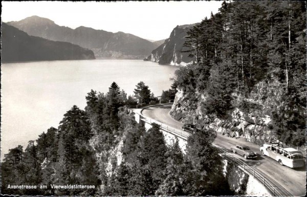 Axenstrasse am Vierwaldstättersee Vorderseite