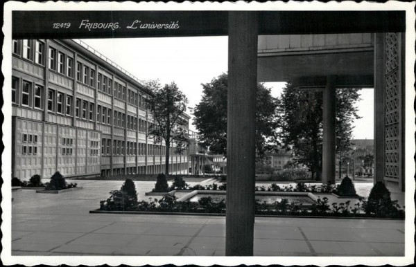 Universität Freiburg Vorderseite