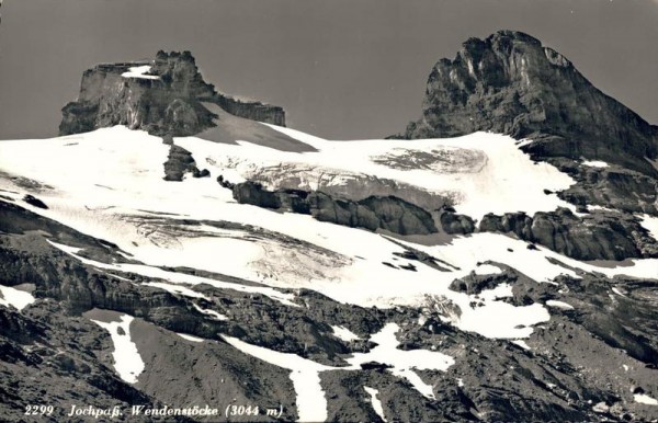 Jochpass. Wendenstöcke Vorderseite