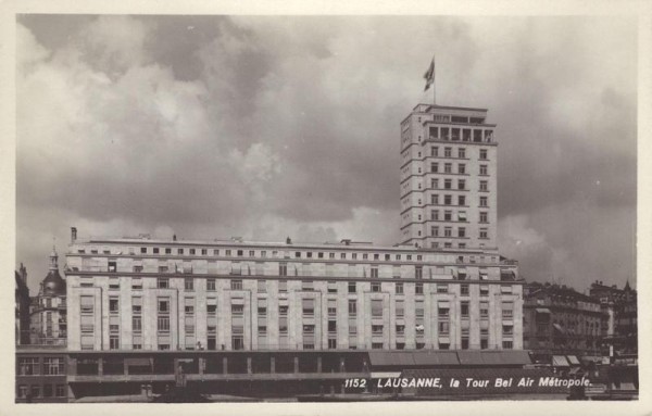 Bel-Air-Turm (Lausanne) Vorderseite
