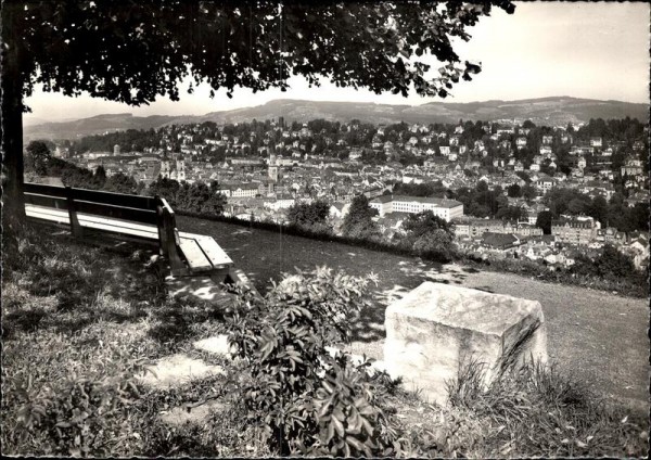 St. Gallen, Schiller-Linde auf Dreiweihern Vorderseite