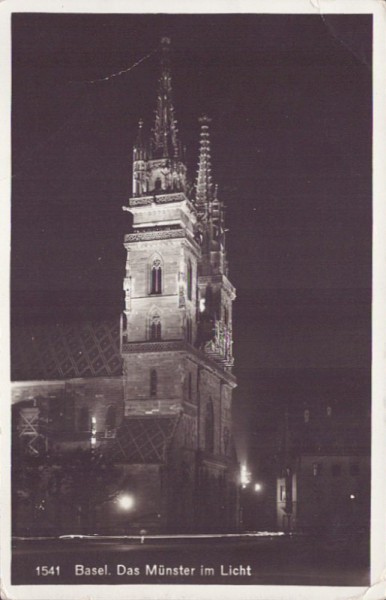 Das Münster im Licht, Basel