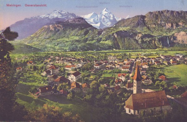 Meiringen, Generalansicht