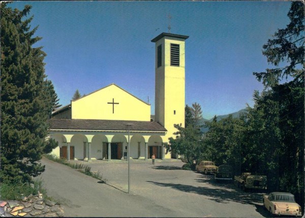 Montana, L'église catholique Vorderseite