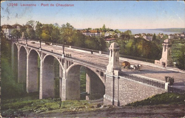Lausanne, Pont de Chauderon