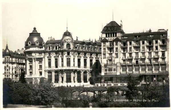 Lausanne Vorderseite
