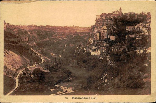 Rocamadour (Lot) Vorderseite