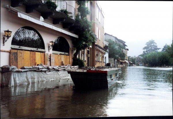 Locarno, Überschwemmung 1993 Vorderseite