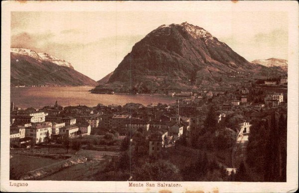 Lugano - Monte San Salvatore Vorderseite