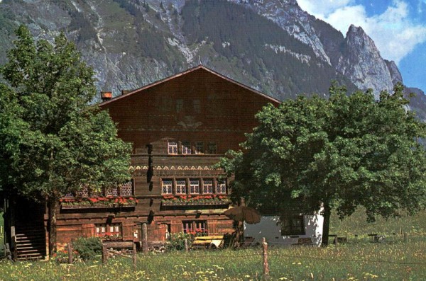 Schweizerhaus - erbaut 1753 Vorderseite