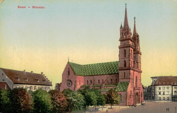 Basel, Münster Vorderseite