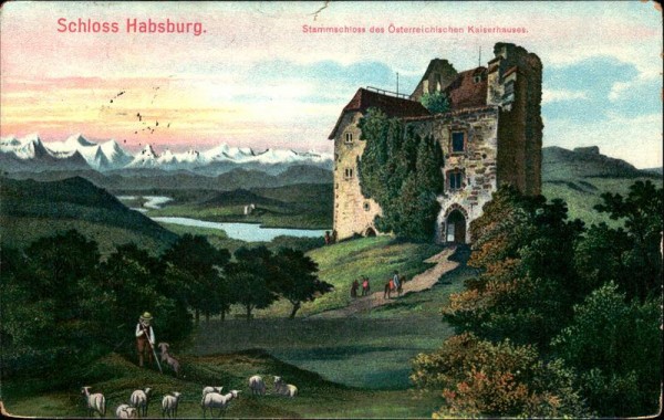 Schloss Habsburg Vorderseite