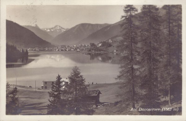 Am Davosersee (1562 m)