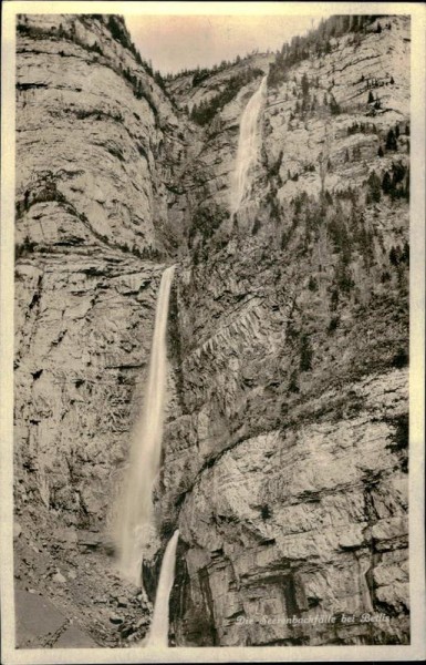 Die Seerenbachfälle bei Betlis Vorderseite