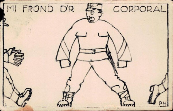 Mi Fründ d'r Corporal Vorderseite