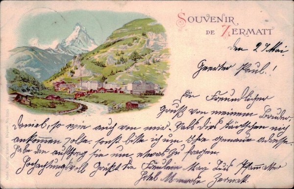 Zermatt Vorderseite