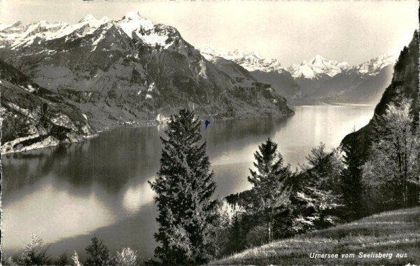 Urnersee vom Seelisberg aus  Vorderseite