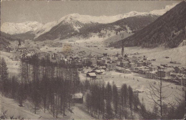 Davos gegen Seehorn. 1919