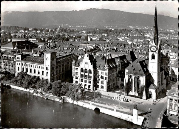Zürich mit Uetliberg Vorderseite