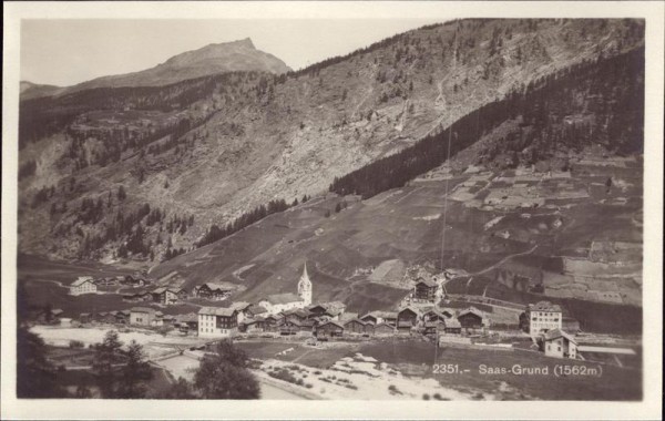 Saas-Grund Vorderseite