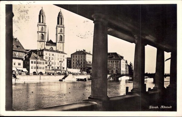 Zürich - Altstadt Vorderseite