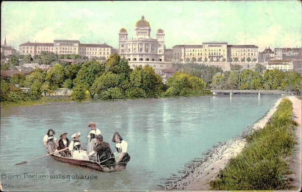 Bern, Parlamentsgebäude Vorderseite