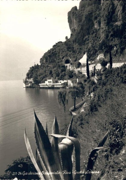 Gardesana Occidentale - Riva - Grotta Azzurra. Lago di Garda Vorderseite