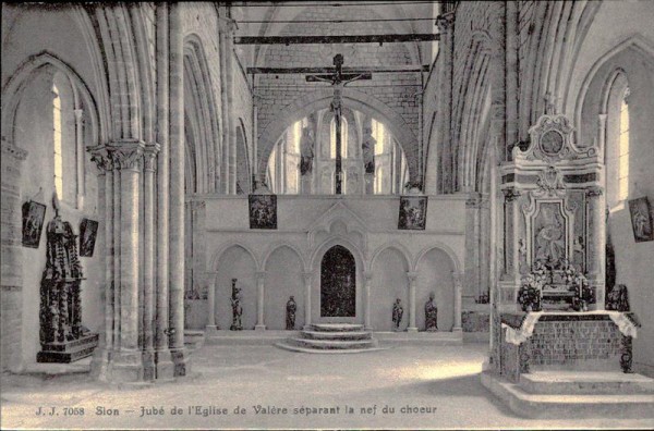 Sion/L`Eglise Vorderseite