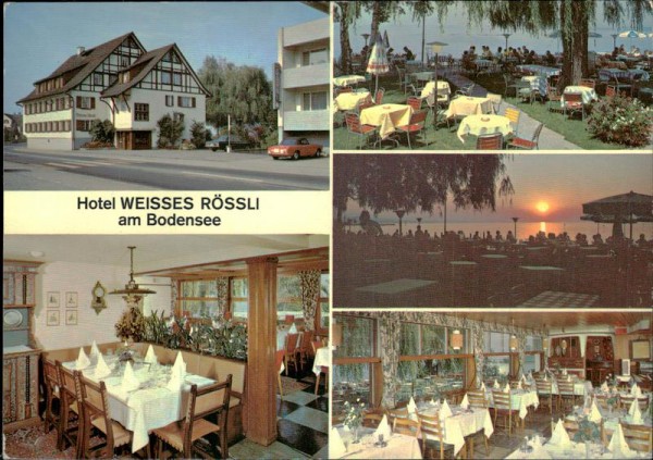 Staad, Hotel weisses Rössli Vorderseite