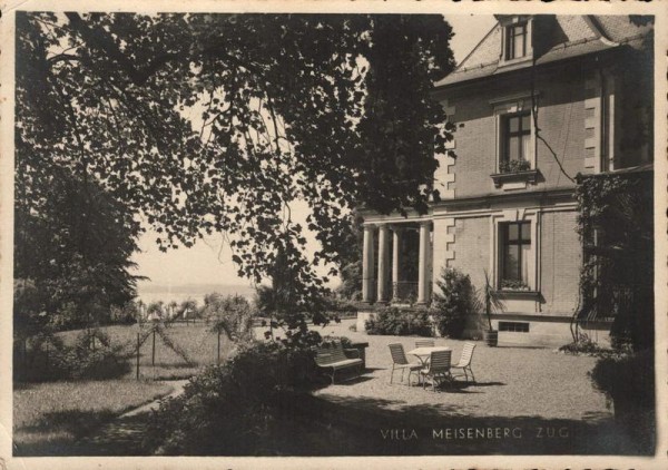 Villa Meisenberg, Zug. 1941 Vorderseite