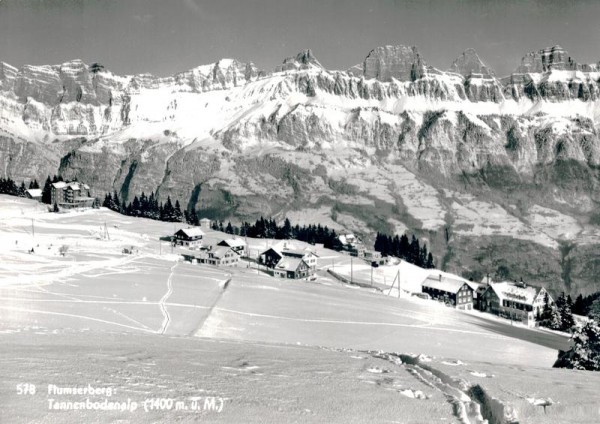 Flumserberg, Tannenbodenalp Vorderseite