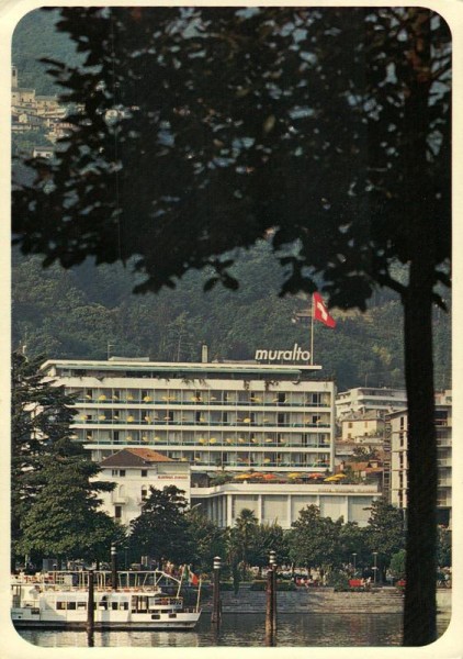 Hotel Muralto, Locarno Vorderseite