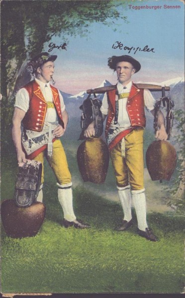 Toggenburger Sennen Vorderseite