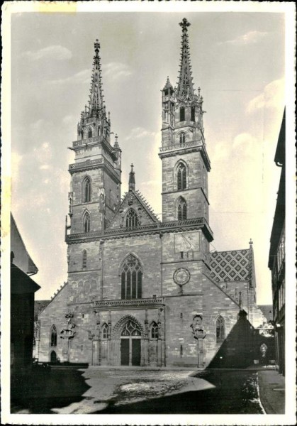 Das Münster/Basel Vorderseite