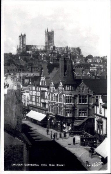 Kathedrale von Lincoln Vorderseite