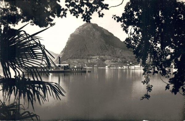 Lago di Lugano. Monte San Salvatore Vorderseite