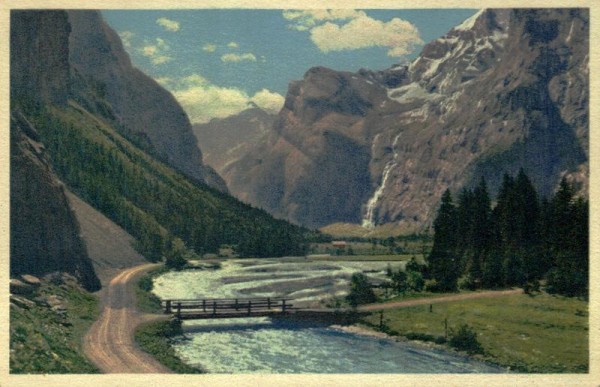 Im Gasterntal bei Kandersteg Vorderseite