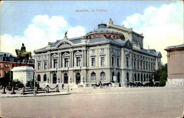 Genève/Le Théâtre Vorderseite