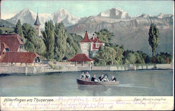 Hilterfingen am Thunersee Vorderseite