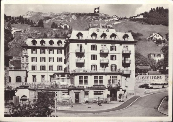 St. Moritz, Hotel Steffani Vorderseite