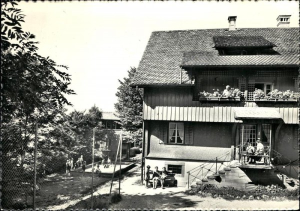 Horbach, Zugerberg, Waldschule und Kinderheim Vorderseite