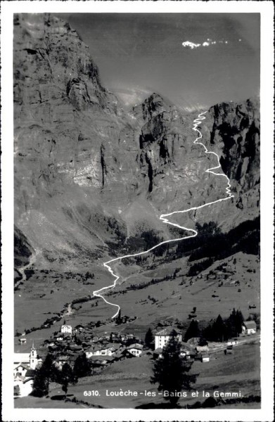 Louèche-les-Bains, Leukerbad Vorderseite
