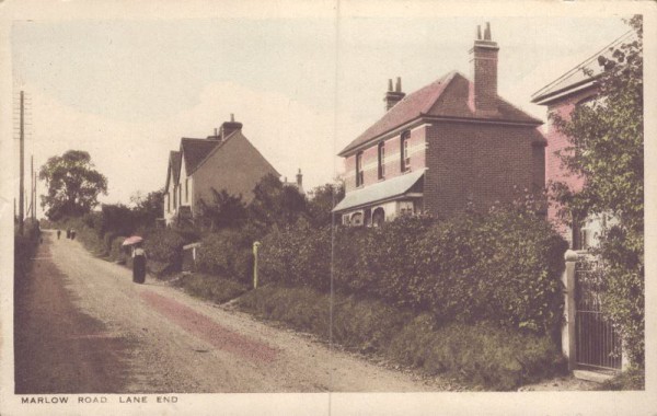 Lane end, Marlow road