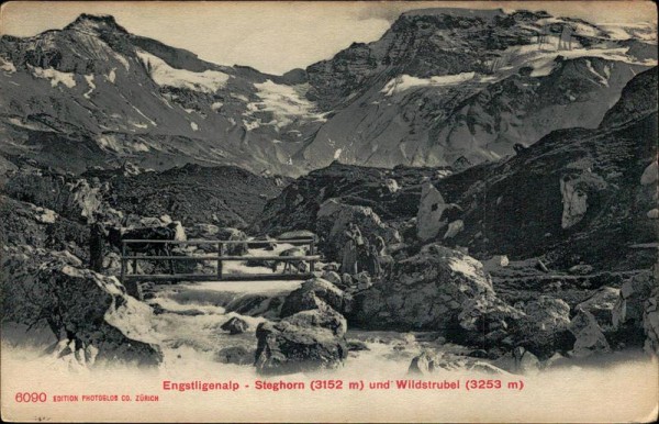 Engstligenalp - Steghorn und Wildstrubel Vorderseite