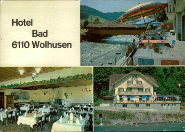 Hotel Bad Wolhusen Vorderseite
