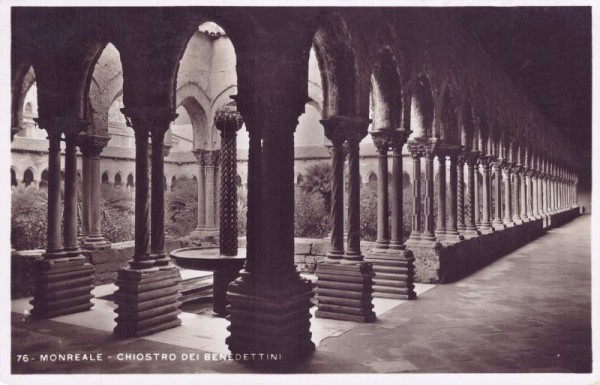 Monreale - Chiostro dei Benedettini