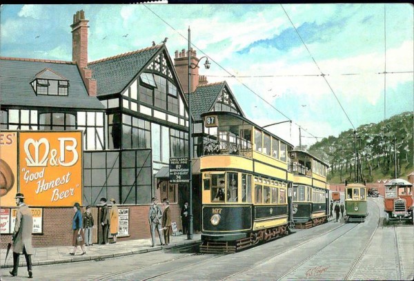 Tram at Dudley Vorderseite