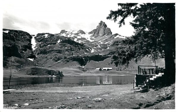 Seebensee mit Berghotel Seebenalp Vorderseite