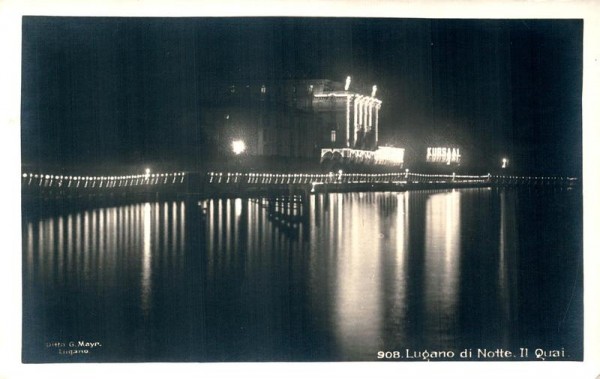 Lugano die Notte, Il Quai Vorderseite
