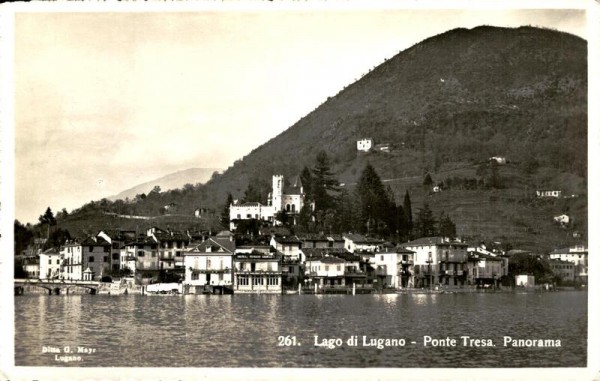 Ponte Tresa, Lago di Lugano Vorderseite